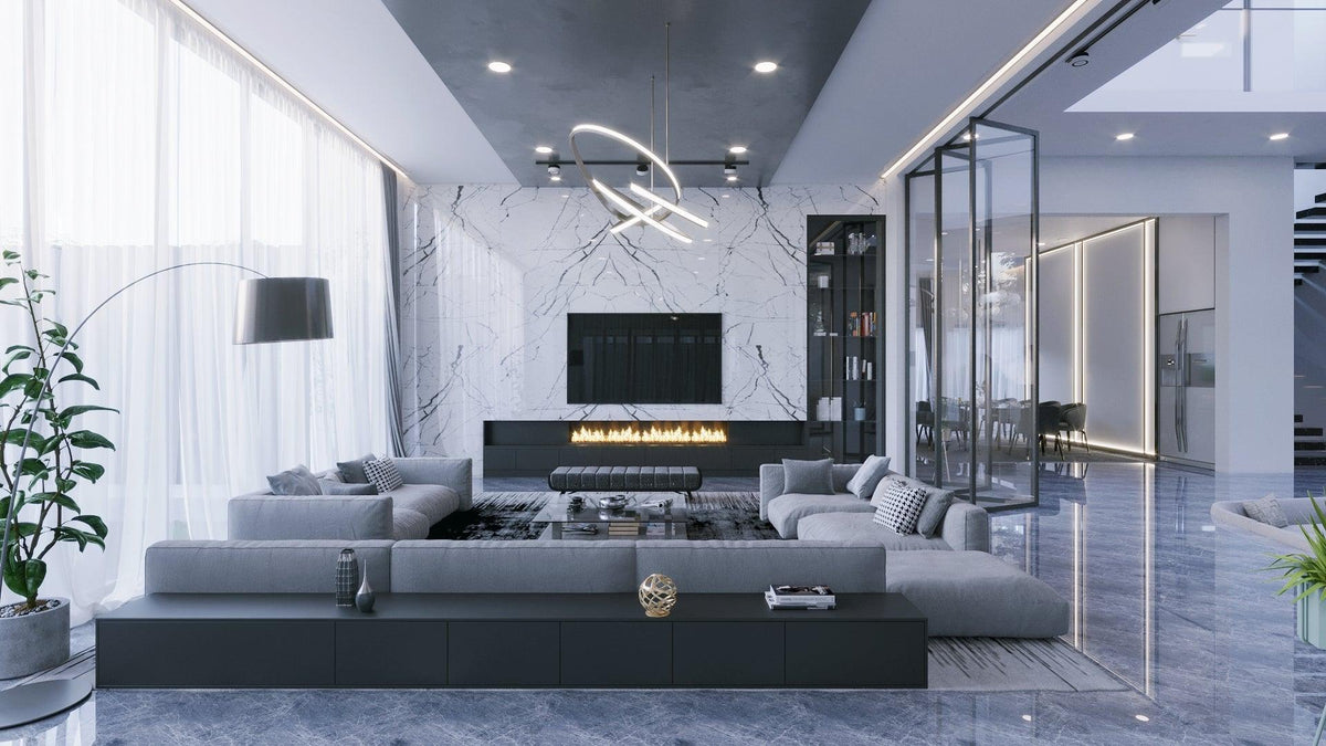 Ultra Modern Living Room Interior Home Design Living