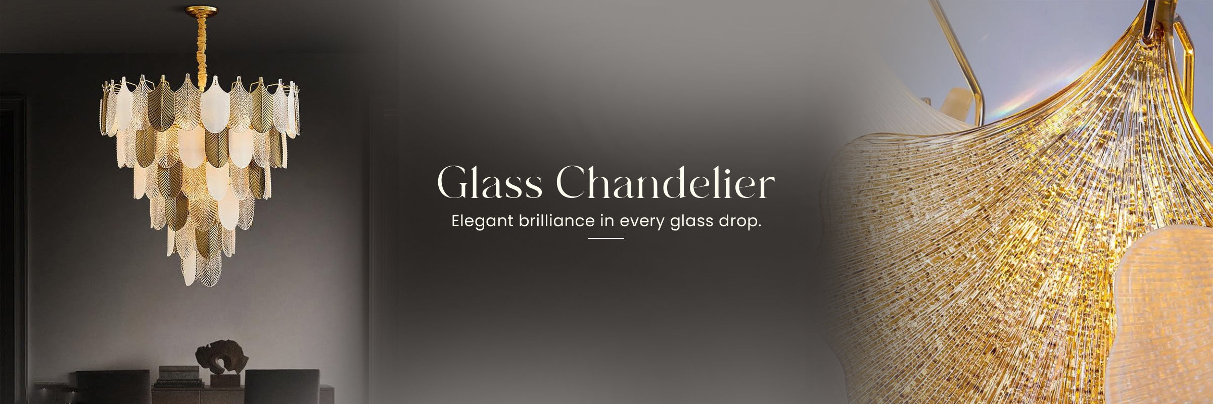 Glass Chandeliers - Ankur Lighting