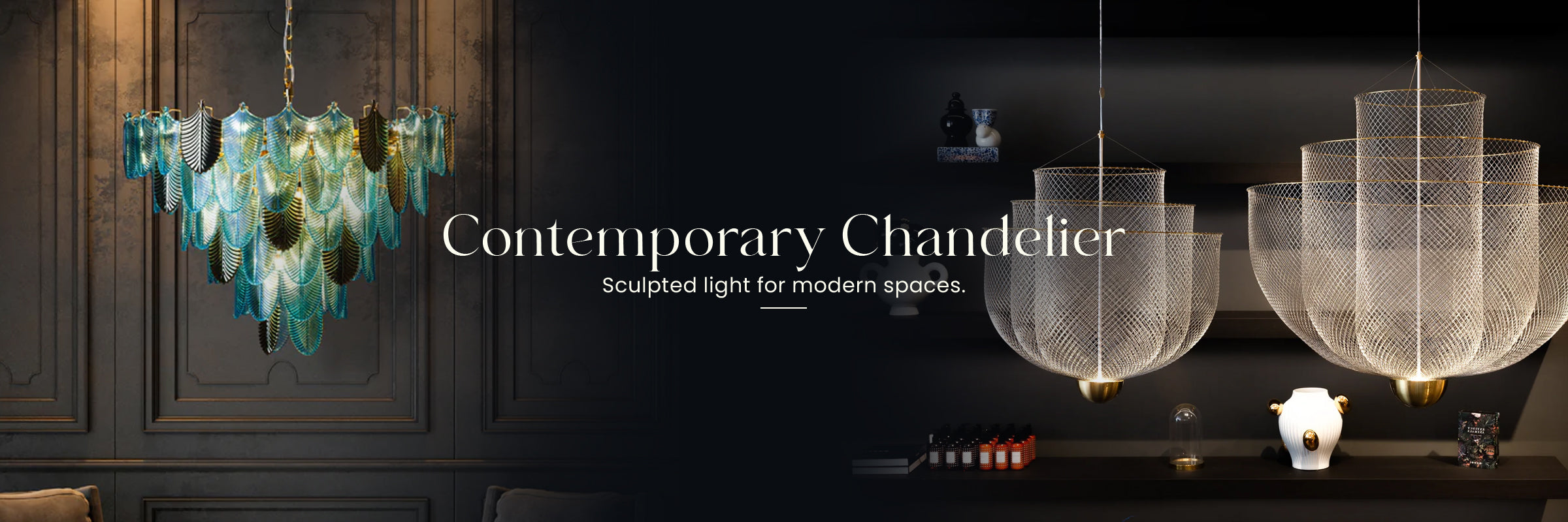 Contemporary Chandeliers - Ankur Lighting