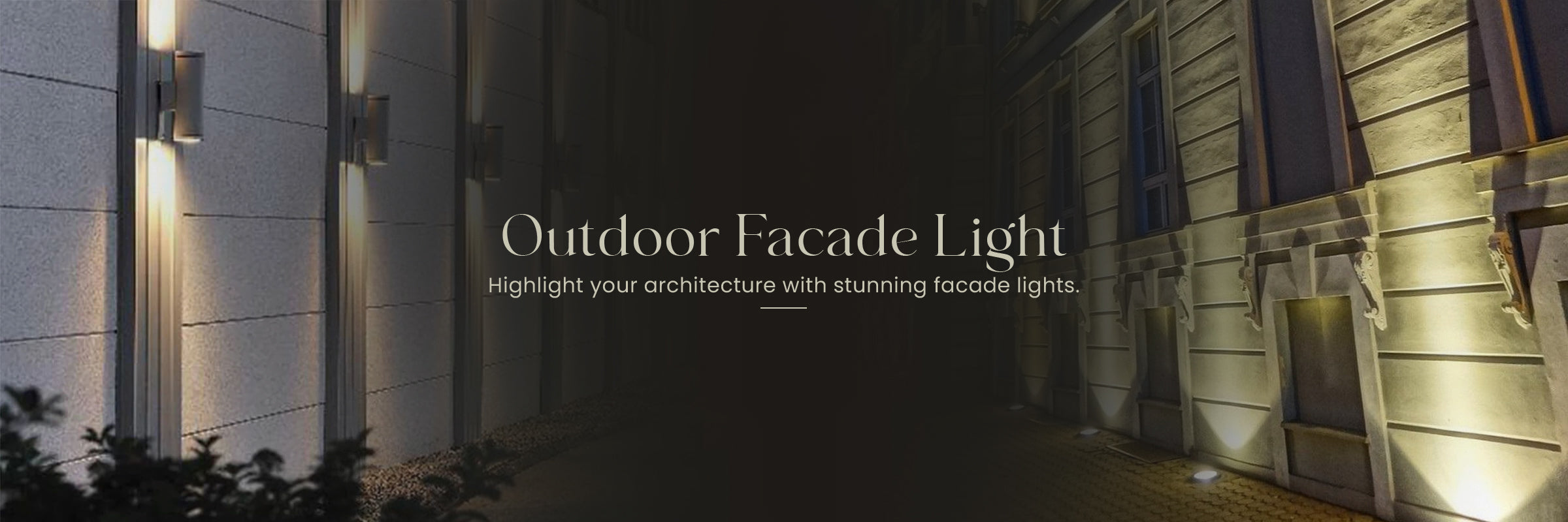 Outdoor Facade Lights
