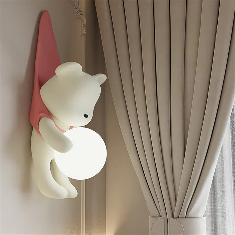 ANKUR PROTEA BEAR KIDS STYLE WALL LAMPS FOR HOME LIGHTING
