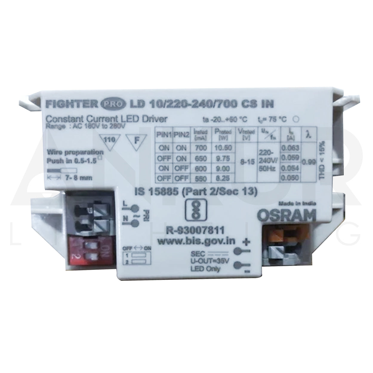 OSRAM FIGHTER NEO CONSTANT CURRENT LED DRIVER SERIES