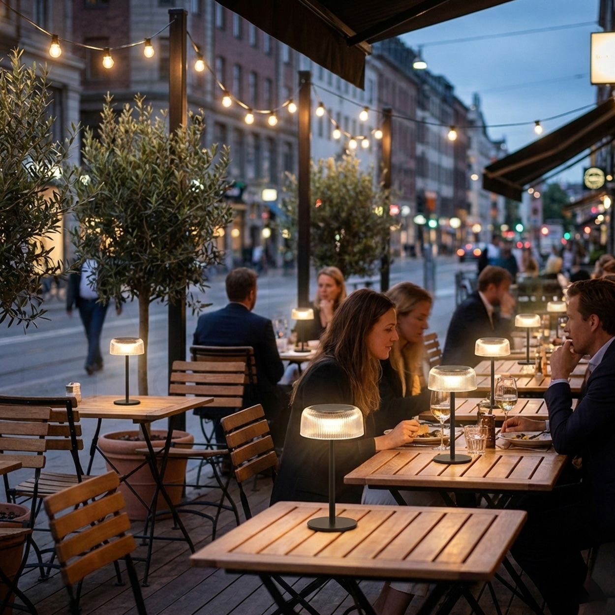 ANKUR LIANA UNPLUGGED WIRELESS TOUCH CONTROL USB CHARGING RECHARGABLE LED TABLE LAMP