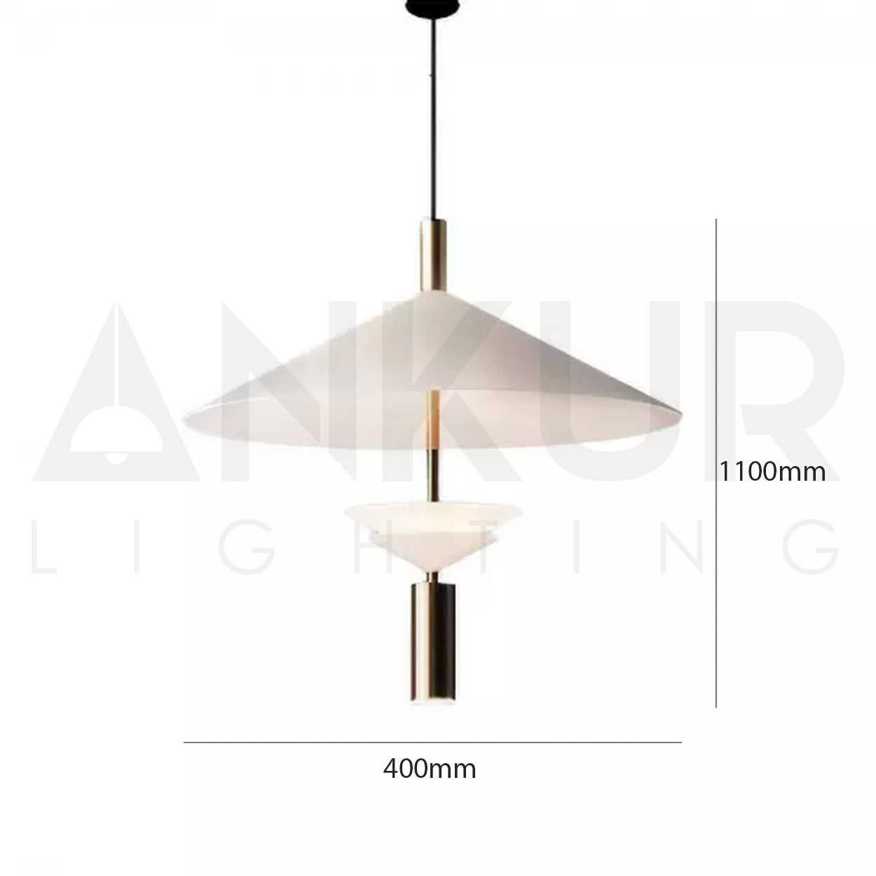 ANKUR VESPER NORDIC CREATIVE HAT SHAPED PENDANT LIGHT FOR KITCHEN AND DINNING AREA HANGING LIGHT