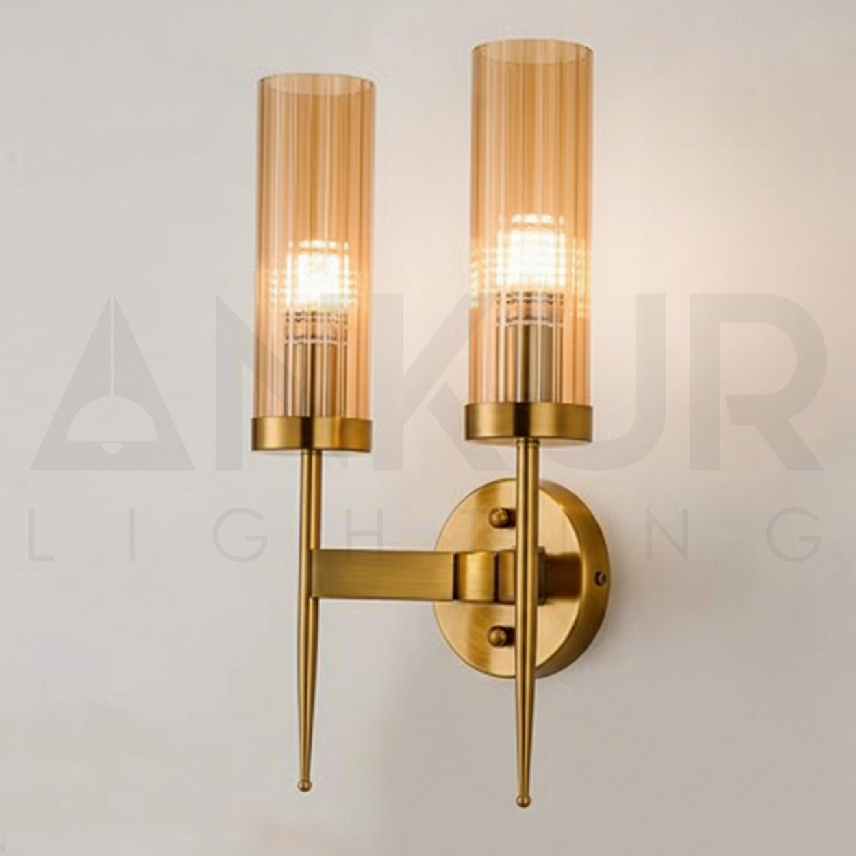 ANKUR NEXUS VINTAGE ANTIQUE BRASS WALL LIGHT