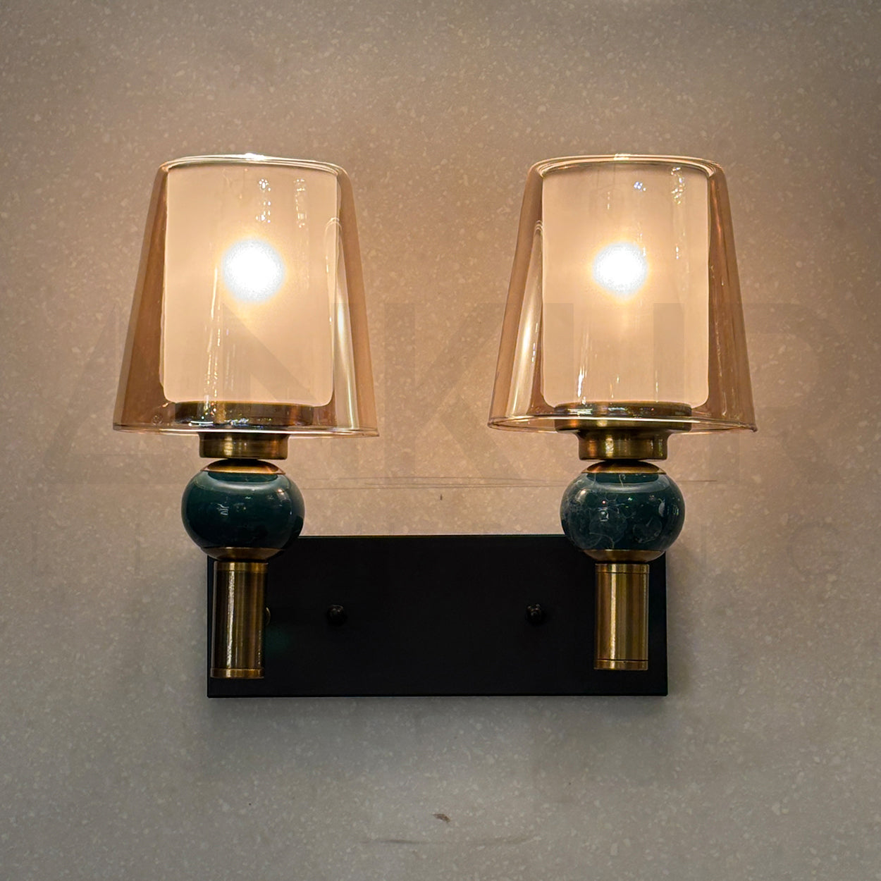 ANKUR SIREN VINTAGE ANTIQUE BRASS FINISH WALL LIGHT FOR HOME LIGHTING