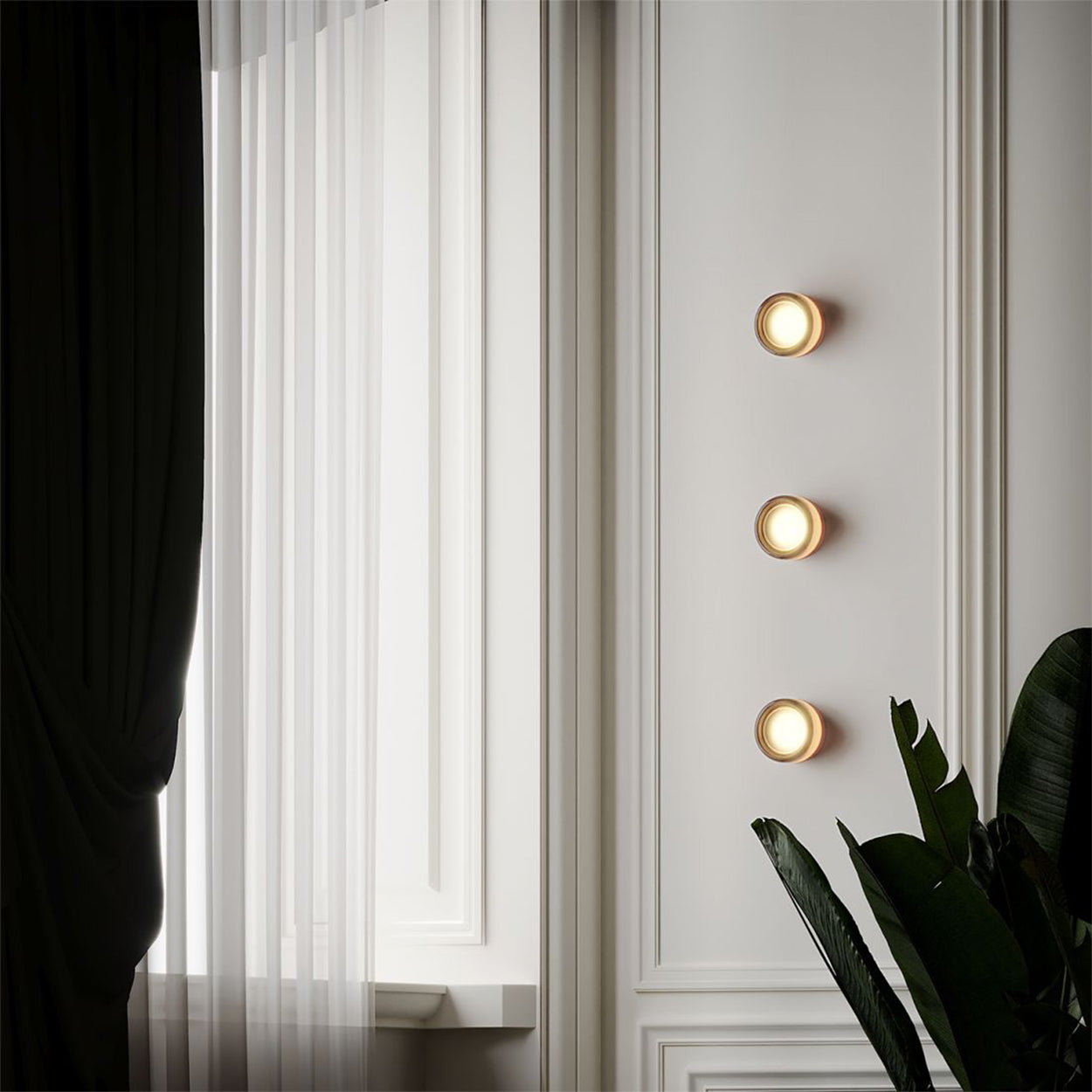 ANKUR DIMPLE CONTEMPORARY LED WALL LIGHT / CEILING LIGHT