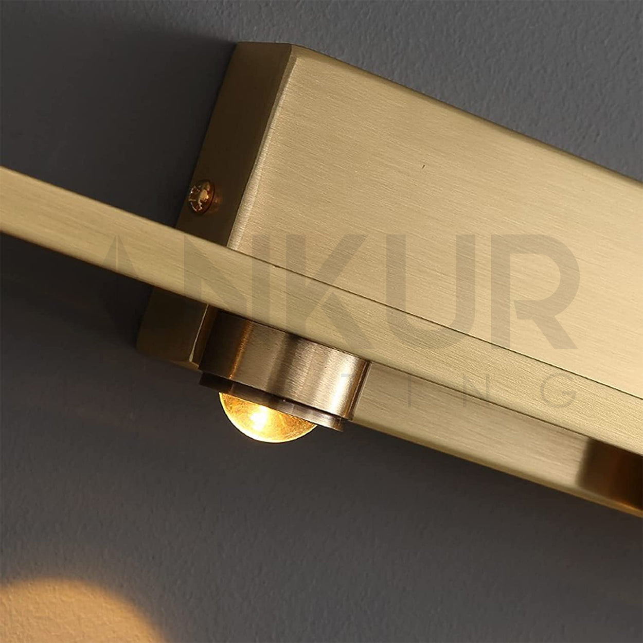 ANKUR RIVEN ANTIQUE GLARE MODERN LED MIRROR / PICTURE LIGHT