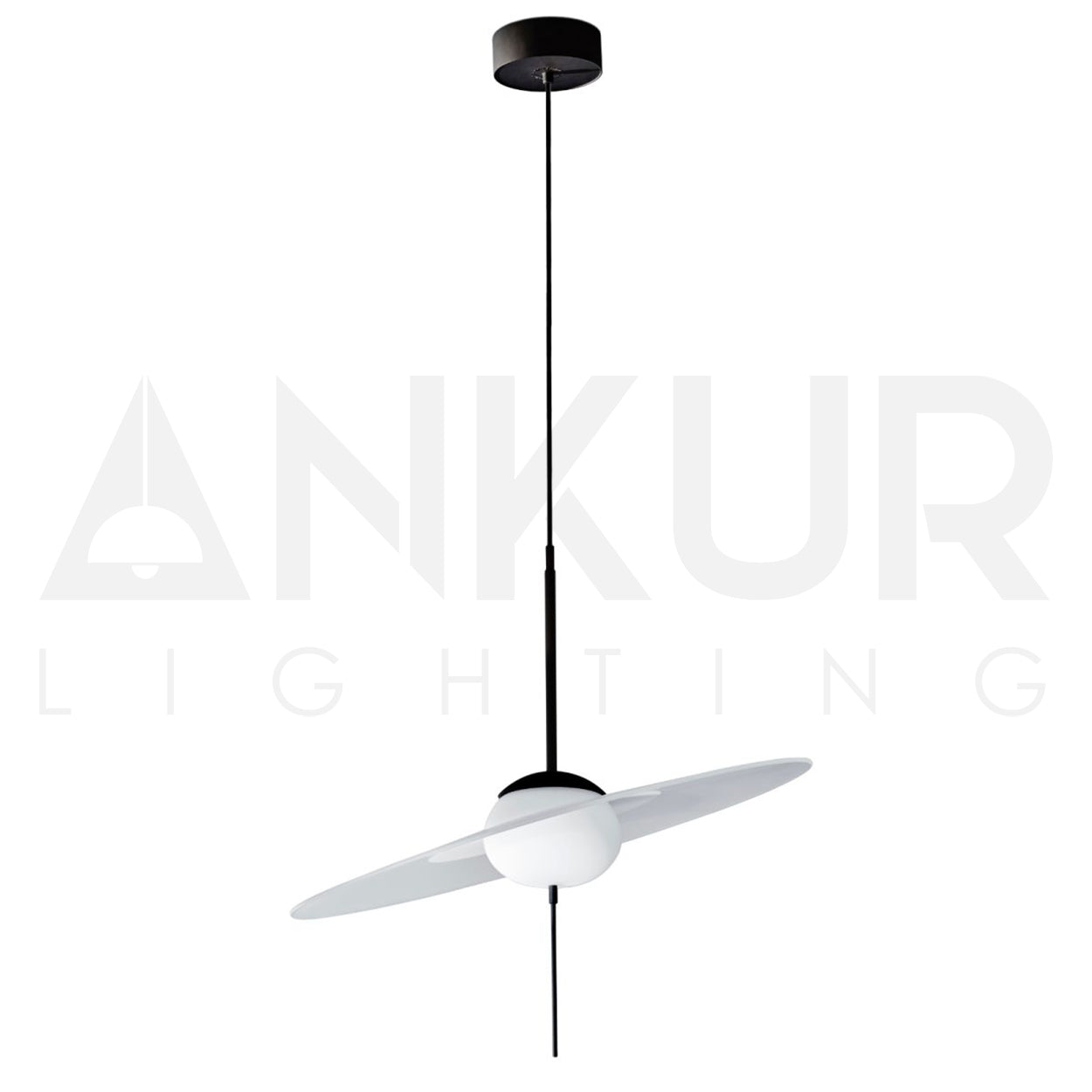 ANKUR SOLARA LED HANGING LIGHT MID CENTURY MODERN PENDANT LIGHT
