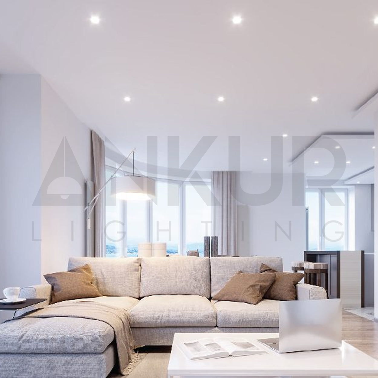 ANKUR OLIVE MODERN RECESSED LIGHT FOR MALL, HOTELS, RESTURANTS AND OFFICES