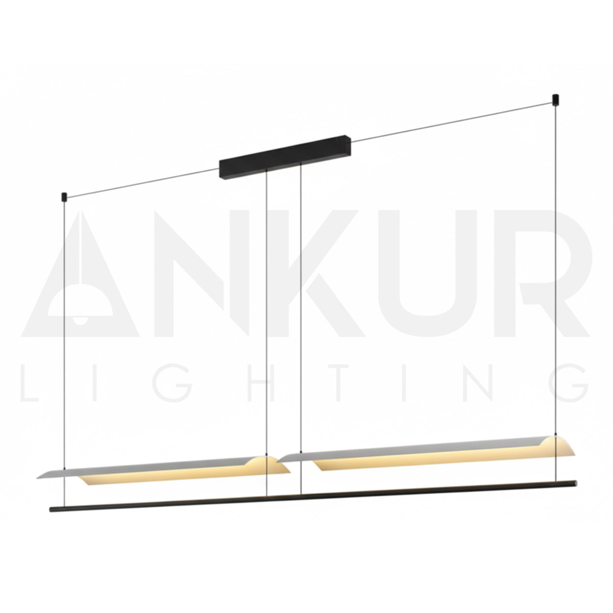 ANKUR GALLEGGI MATT WHITE FINISH HANGING LIGHT