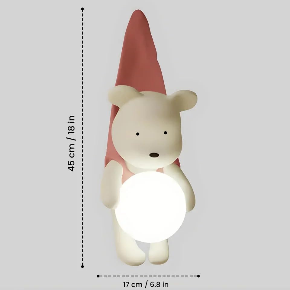 ANKUR PROTEA BEAR KIDS STYLE WALL LAMPS FOR HOME LIGHTING