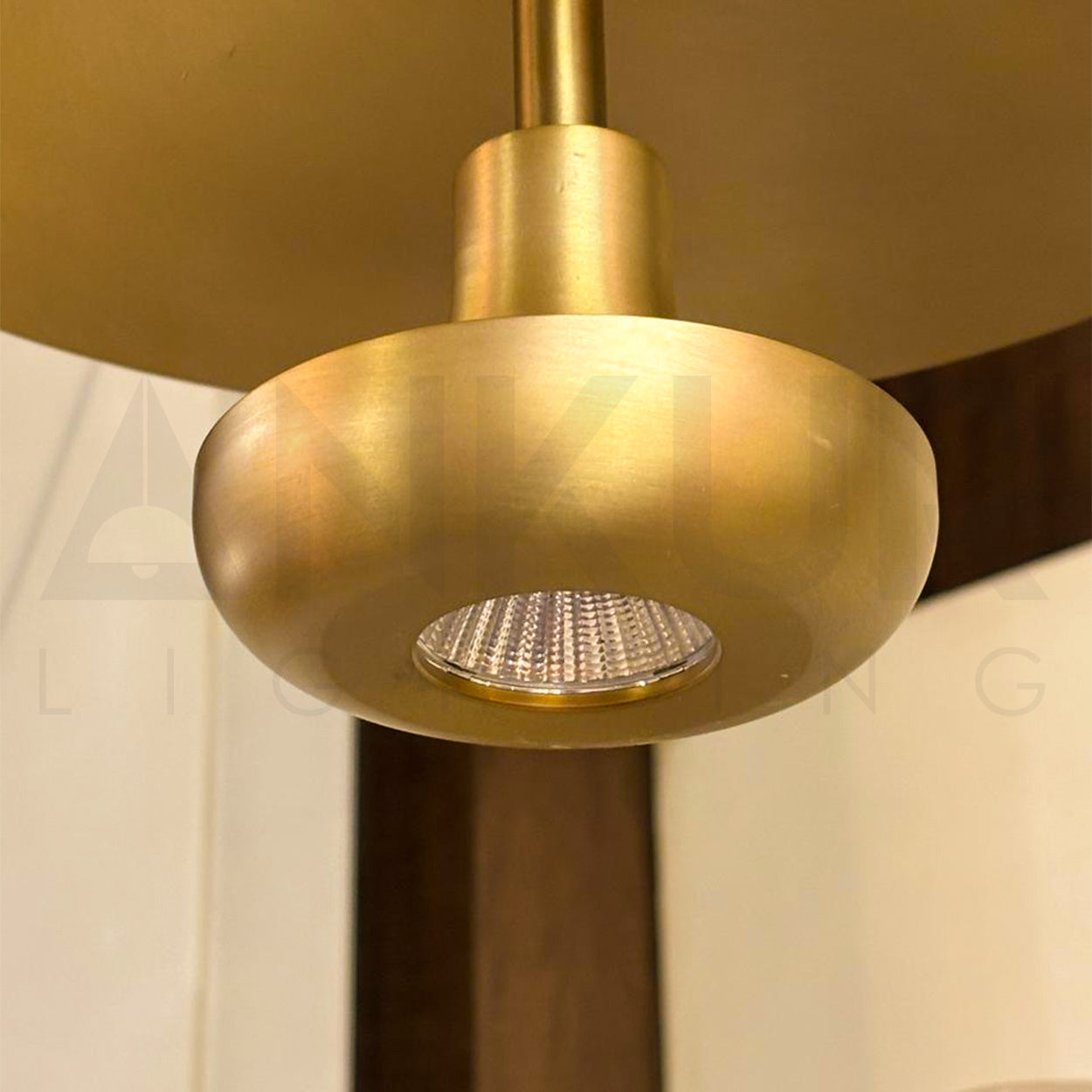 ANKUR VALINOR GOLD METAL FINISH MODERN DESIGN HANGING LIGHT