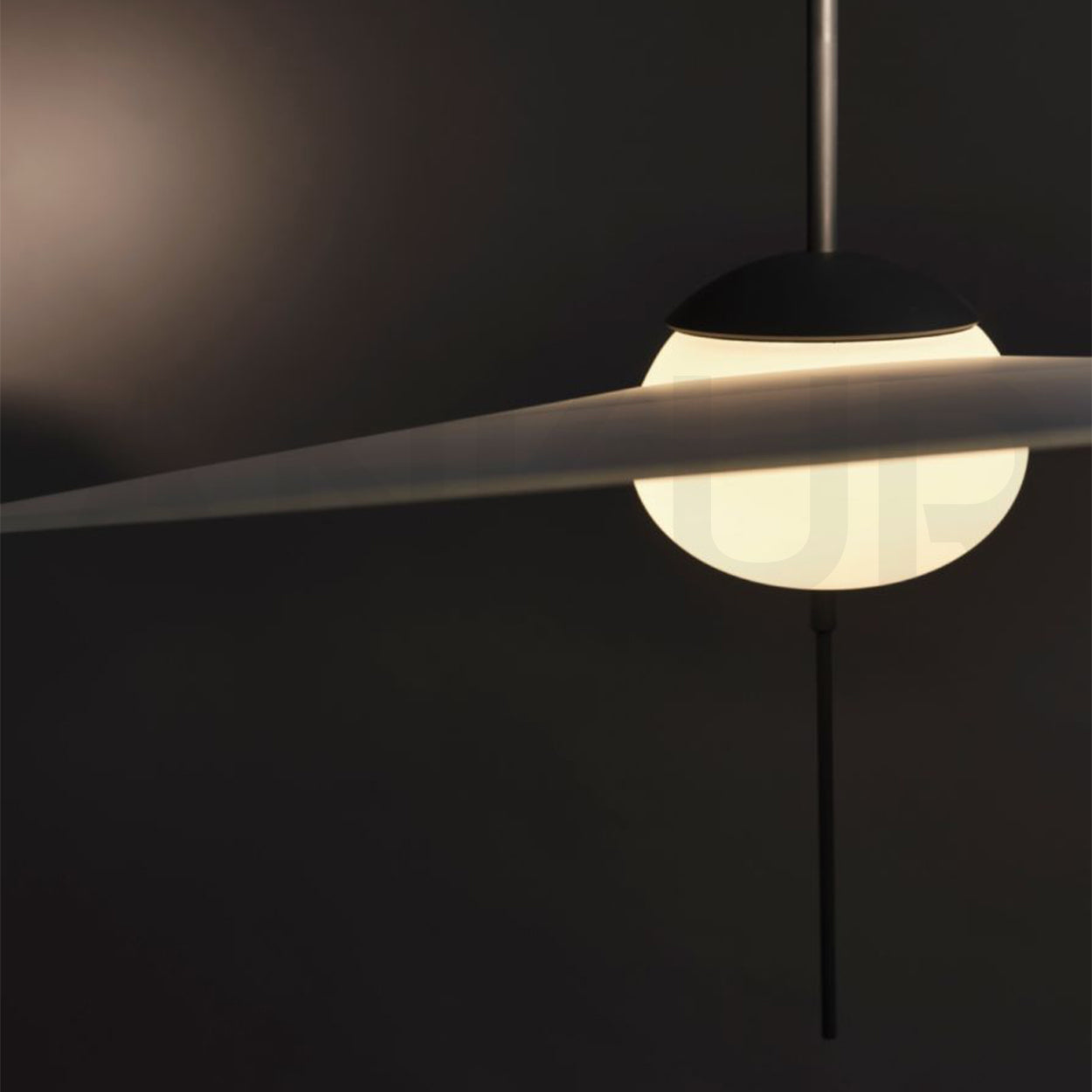 ANKUR SOLARA LED HANGING LIGHT MID CENTURY MODERN PENDANT LIGHT
