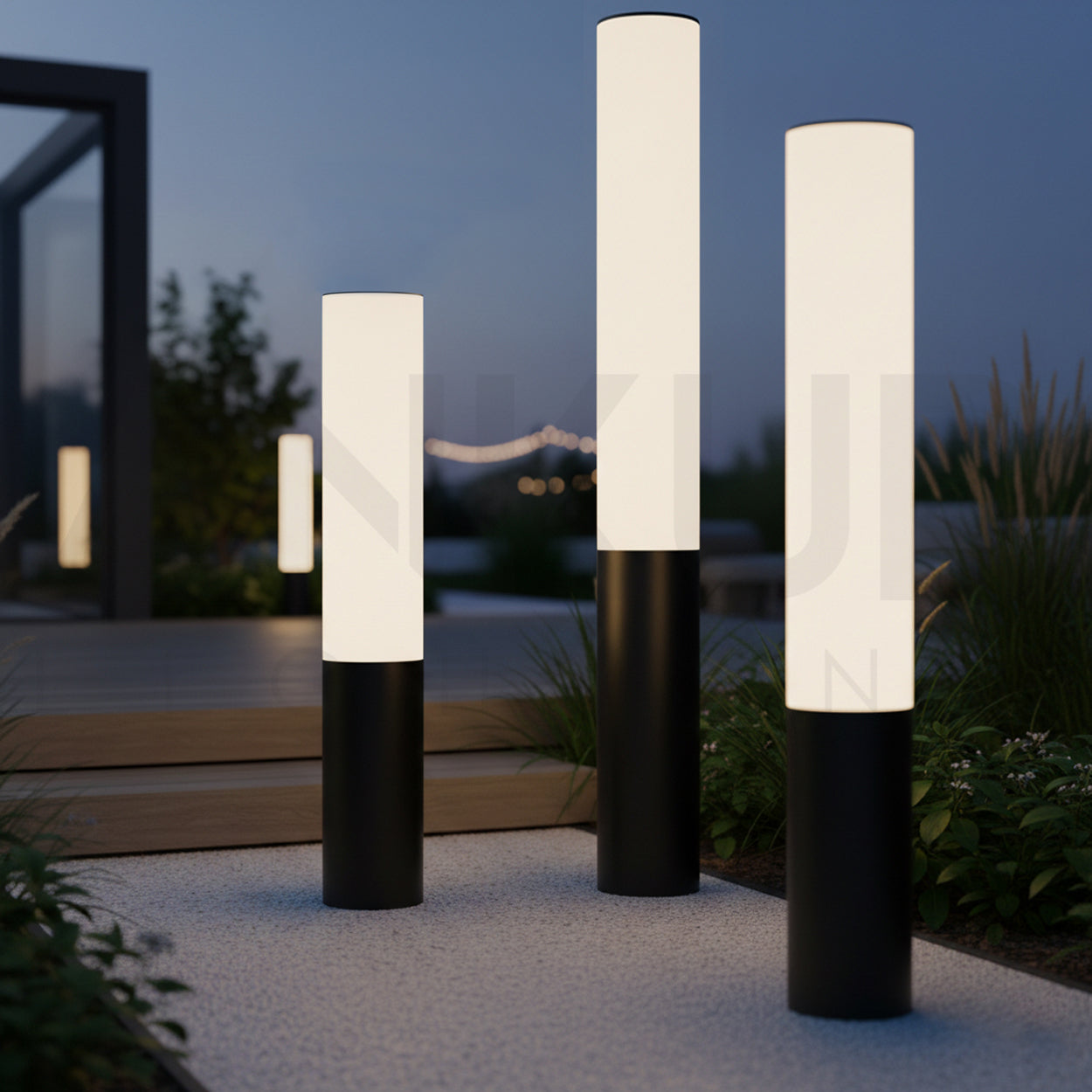 ANKUR CELIO ANTI GLARE 360 DEGREE IP65 WATER PROOF BOLLARD LIGHT
