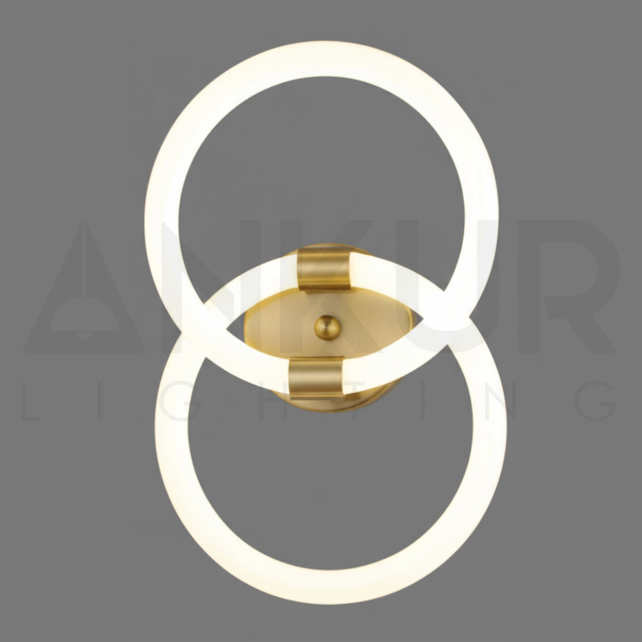 ANKUR BAGLIORE DOUBLE LOOP LED WALL LIGHT