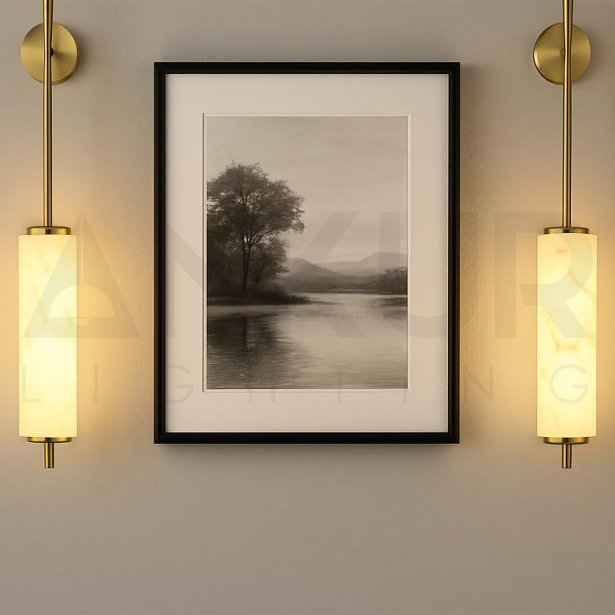 ANKUR RIVET MODERN STYLISH METAL FINISH WALL LIGHT FOR HOME LIGHTING