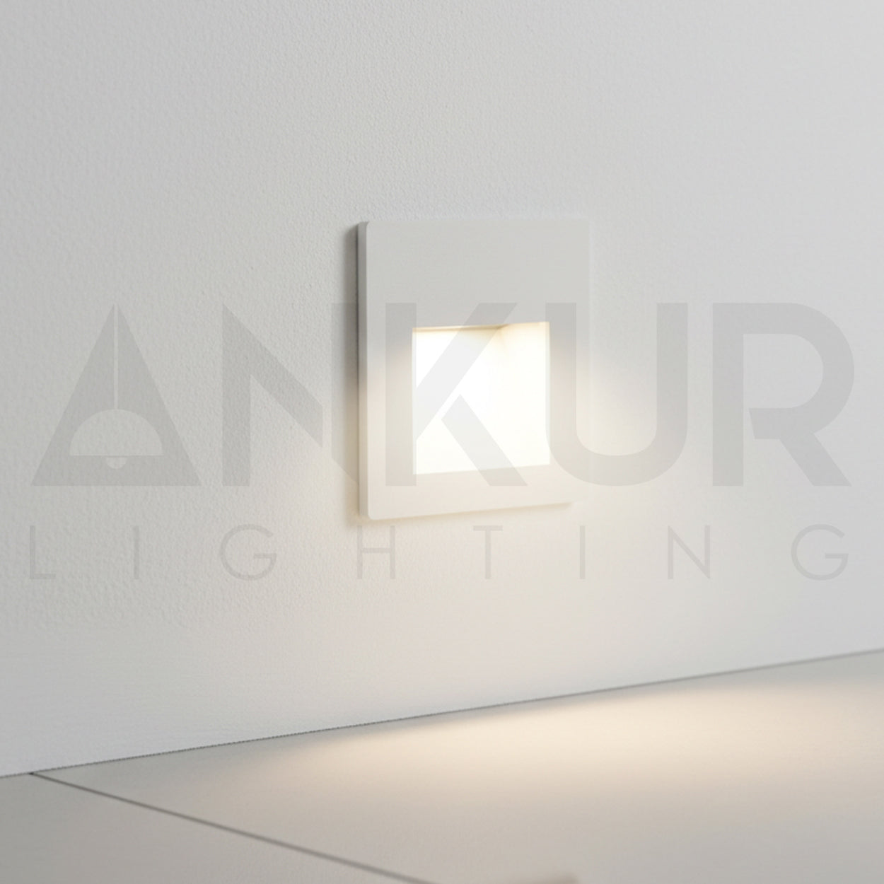 ANKUR MATRIX SQUARE SHAPE STEP LIGHT FOR INDOOR AND OUTDOOR LIGHTING