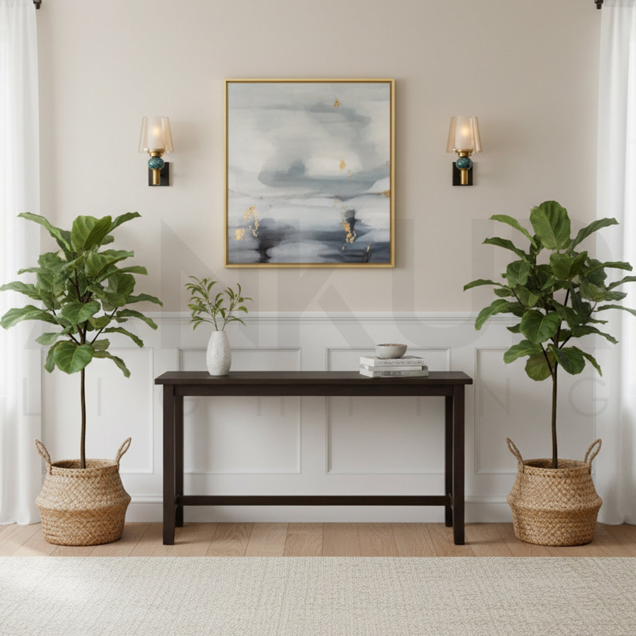 ANKUR SIREN VINTAGE ANTIQUE BRASS FINISH WALL LIGHT FOR HOME LIGHTING