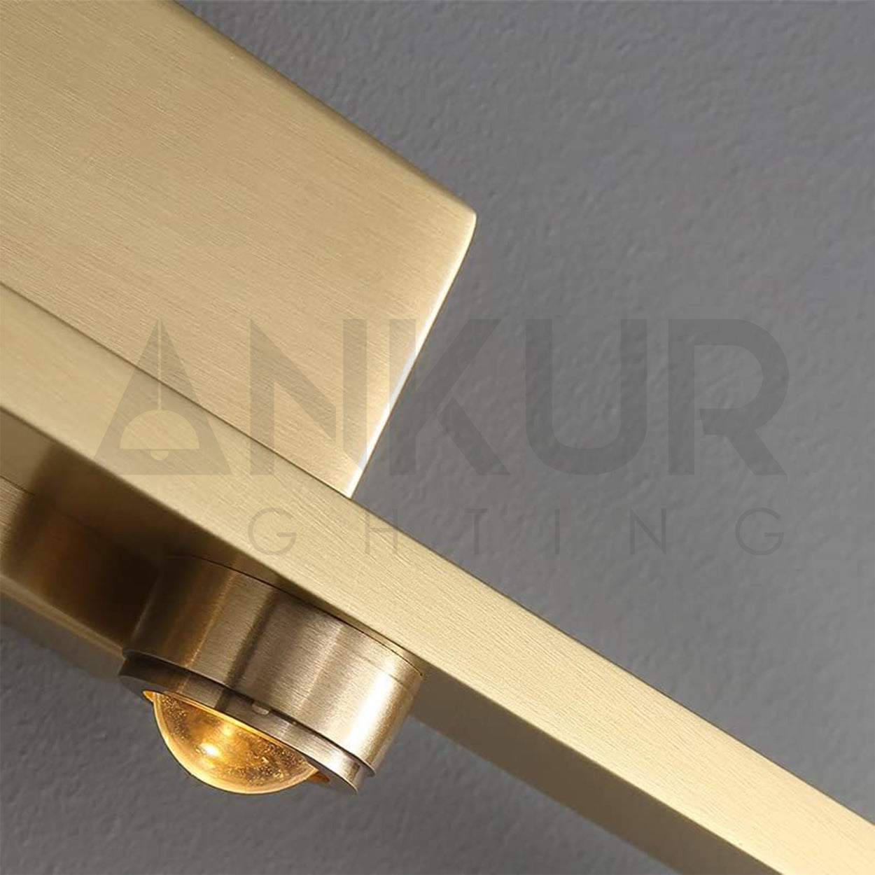 ANKUR RIVEN ANTIQUE GLARE MODERN LED MIRROR / PICTURE LIGHT