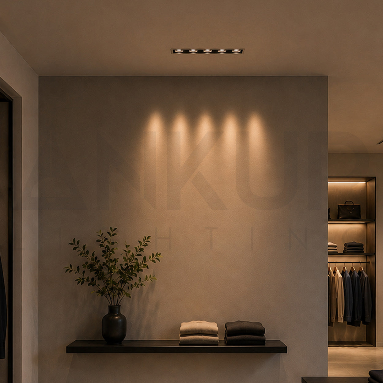 ANKUR LYNN TILTABLE LASERBLADE TRIM LED RECESSED LIGHT
