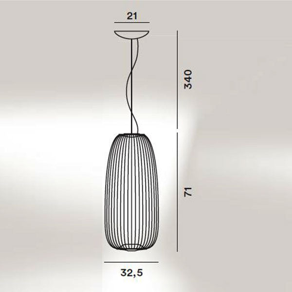 ANKUR ECHO MODERN DESIGNER SPOKES BLACK FINISH METAL BASED HANGING LIGHT FOR HOME LIGHTING