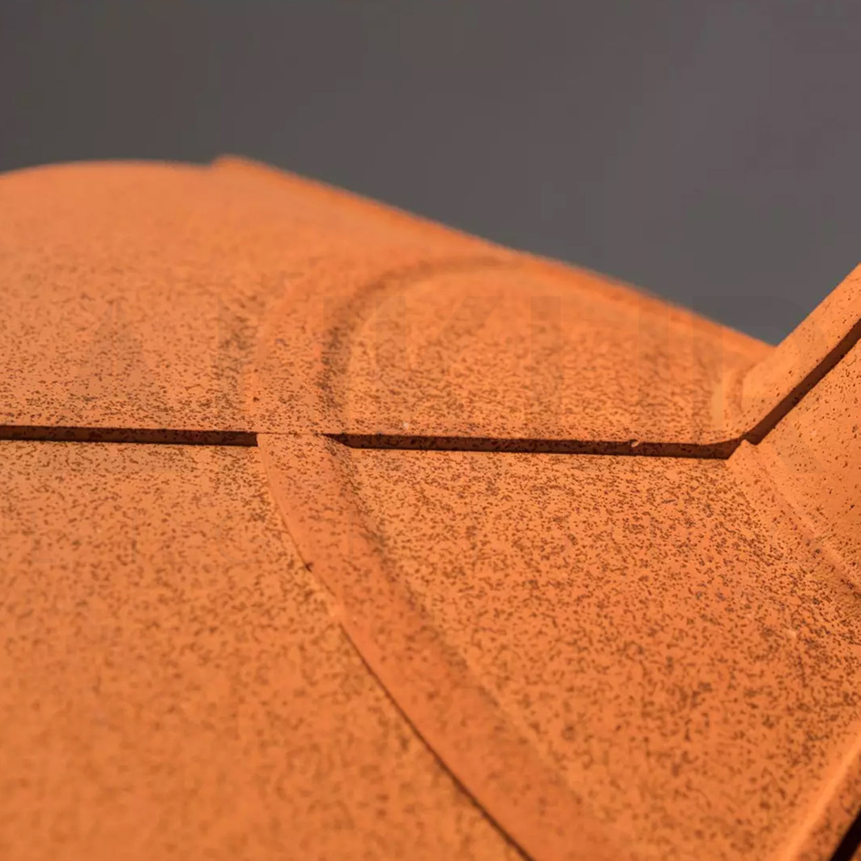 ANKUR HELIOS REDDISH BROWN MICROCEMENT LAMPSHADE CONCRETE PENDANT LIGHT