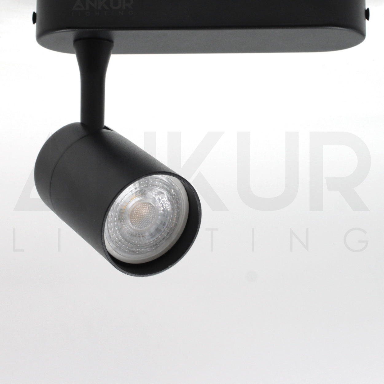 ANKUR NEBULA FLAT BASE GU10 7W TRACK LIGHT FOR HOUSING, RETAIL STORES AND SHOWROOMS