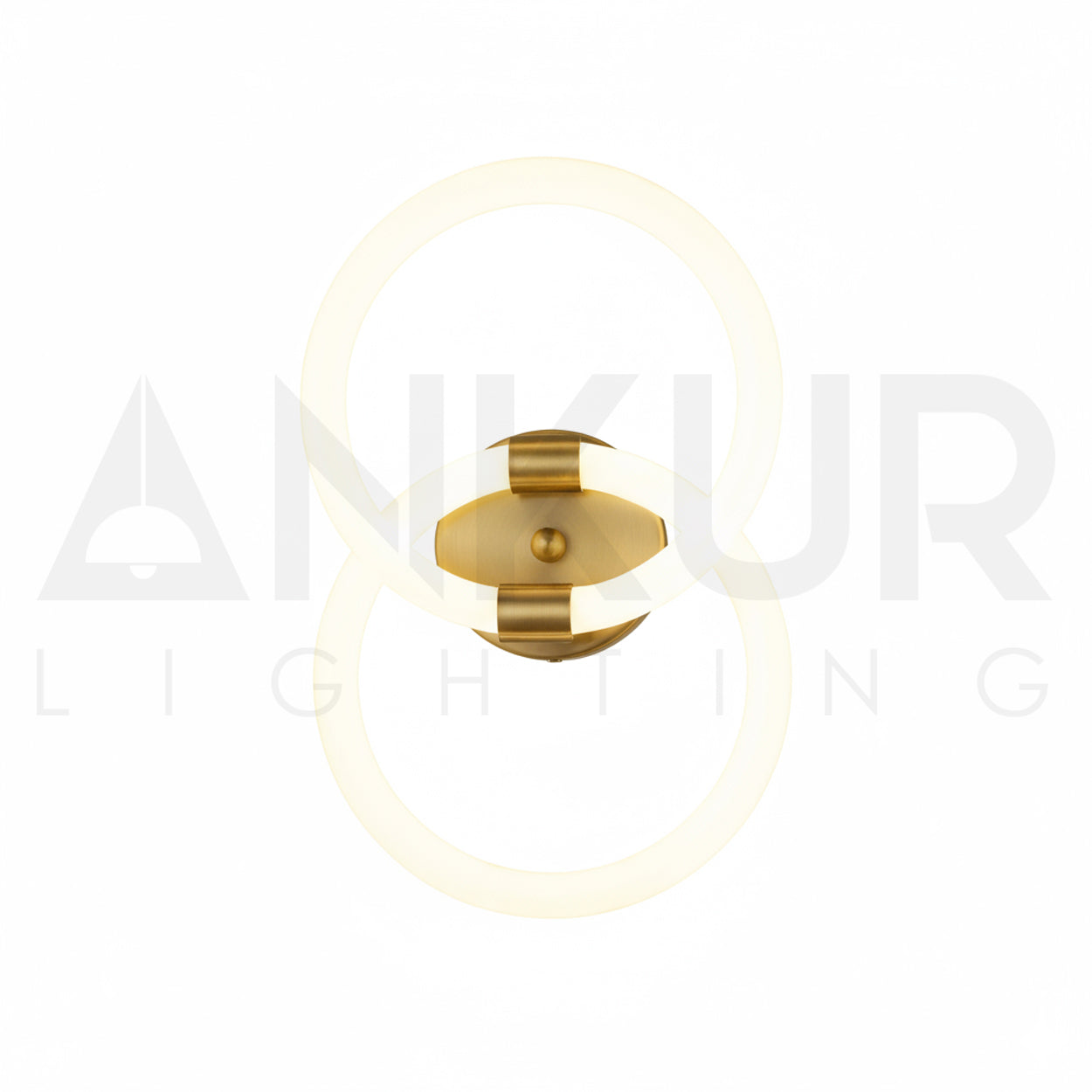 ANKUR BAGLIORE DOUBLE LOOP LED WALL LIGHT