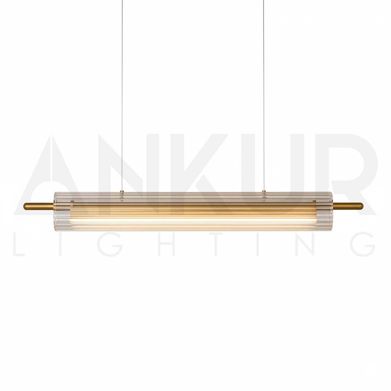 ANKUR LUSTRO METAL AND GLASS MODERN HANGING LIGHT