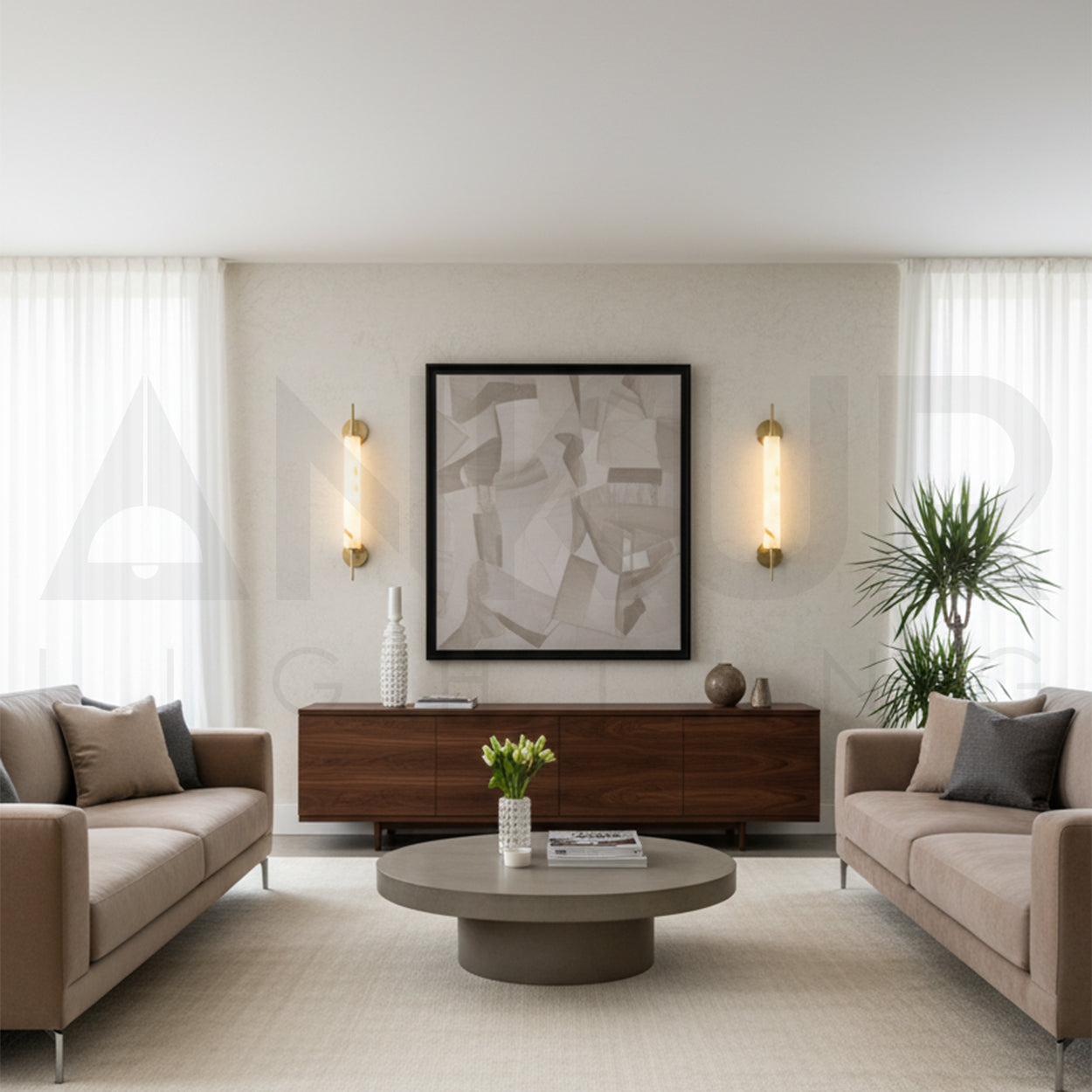 ANKUR RIVOLT MODERN STYLISH METAL FINISH WALL LIGHT FOR HOME LIGHTING