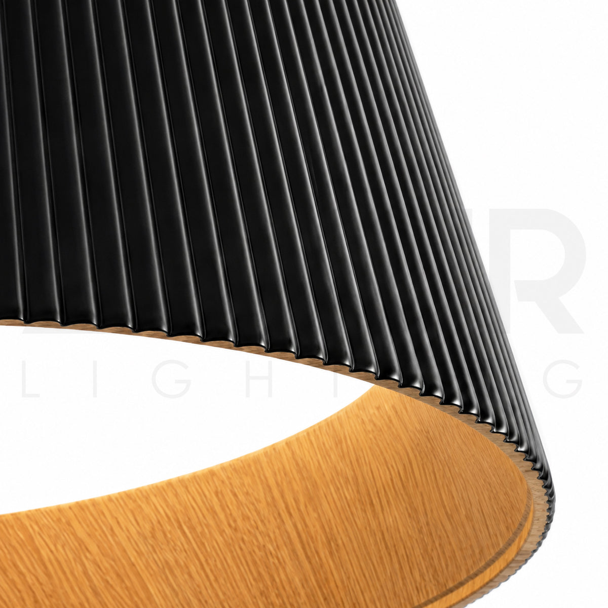 ANKUR CIRQUE 60W SURFACE CEILING LIGHT | 3CCT TUNABLE LED | BLACK WOODEN