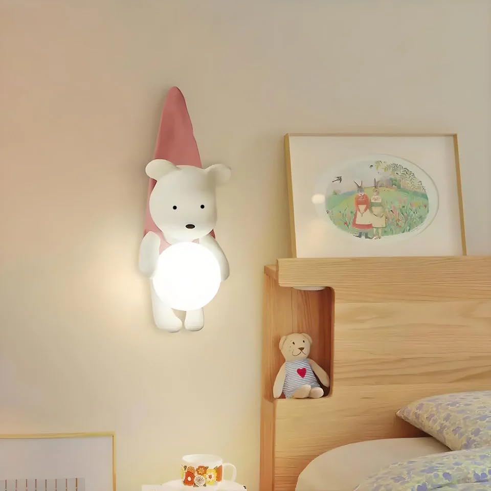 ANKUR PROTEA BEAR KIDS STYLE WALL LAMPS FOR HOME LIGHTING