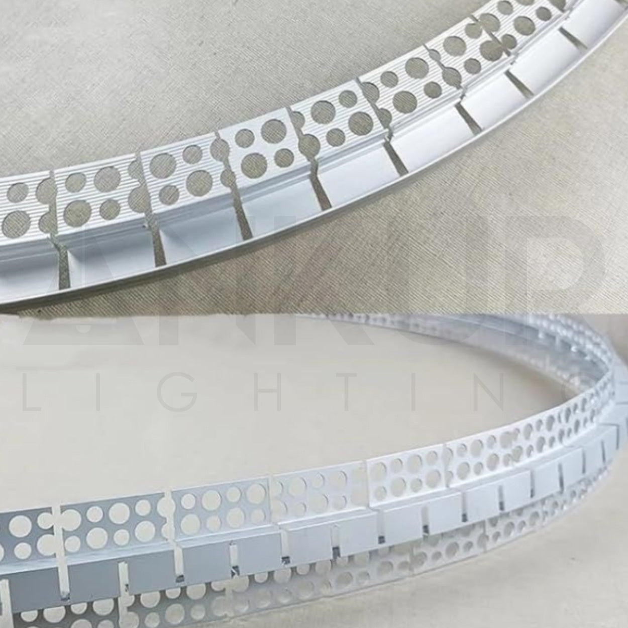 ANKUR FLEXIBLE NEON ALUMINIUM MESH CLAMP FOR NEON STRIP LIGHTS (ONLY PROFILE)
