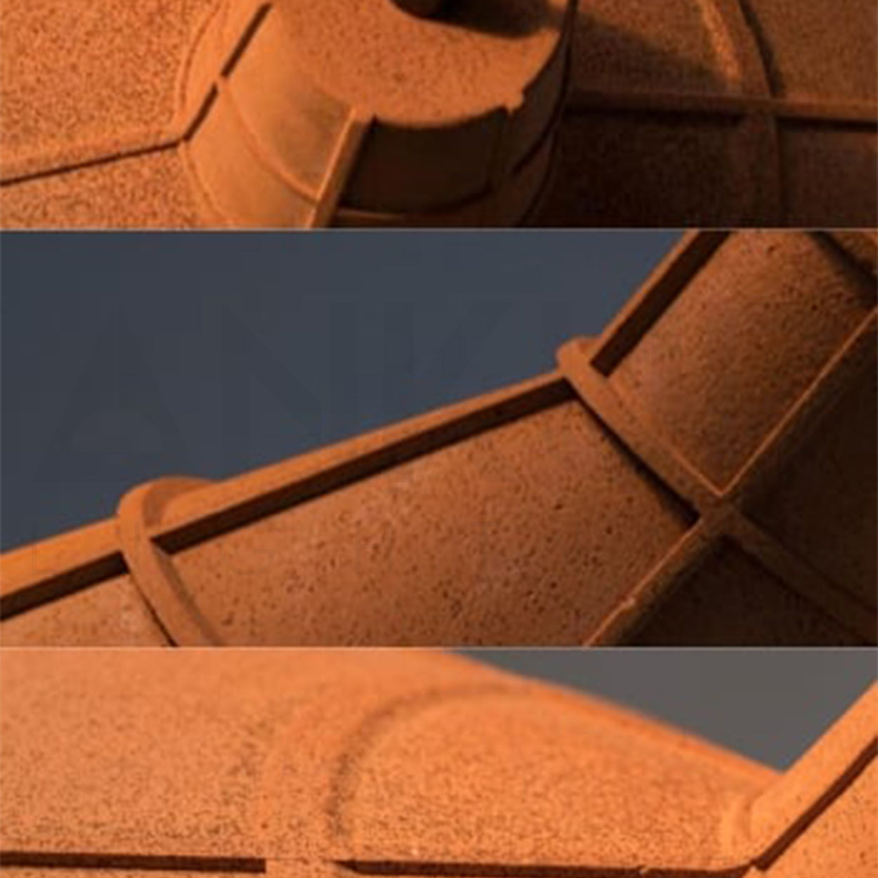 ANKUR HELIOS REDDISH BROWN MICROCEMENT LAMPSHADE CONCRETE PENDANT LIGHT