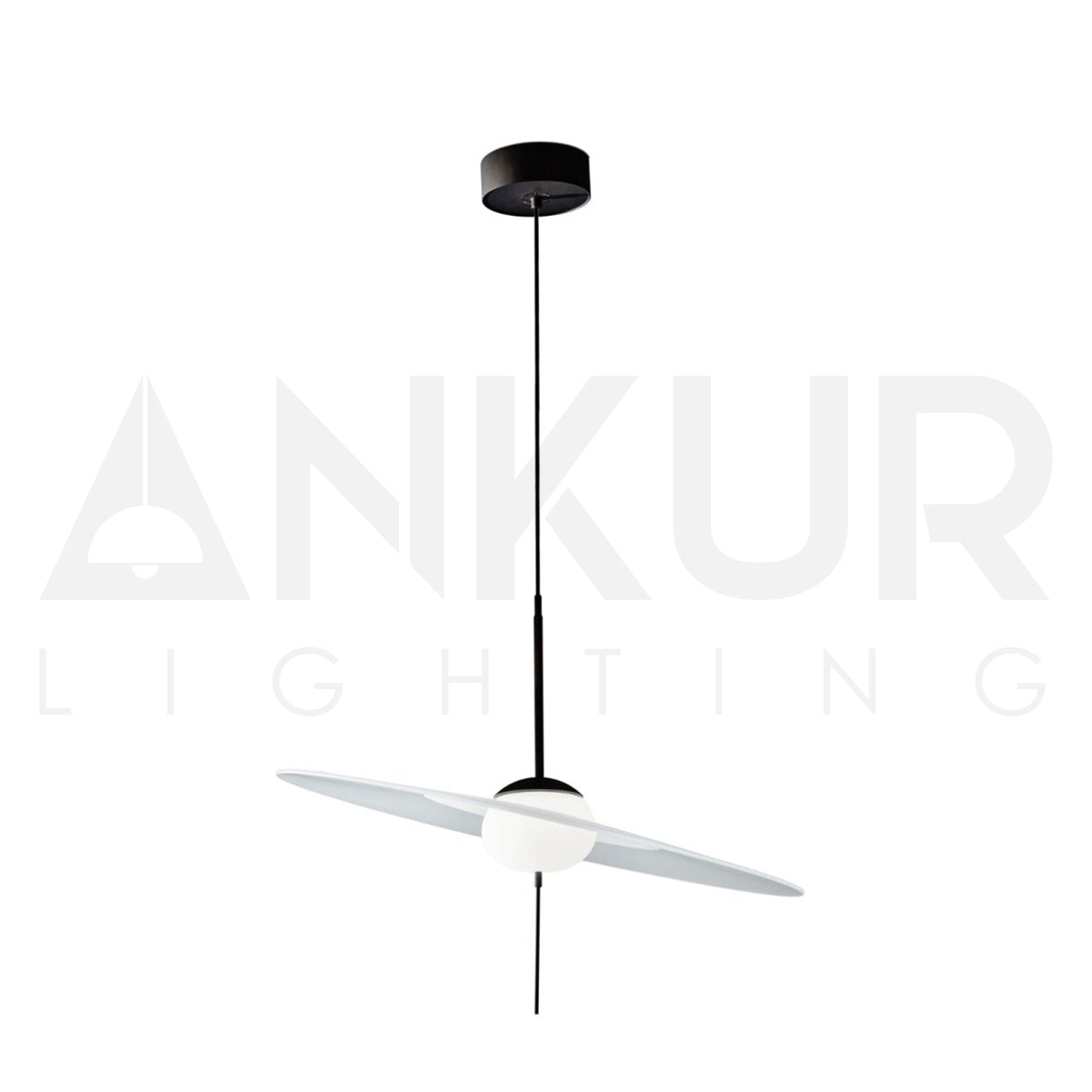 ANKUR SOLARA LED HANGING LIGHT MID CENTURY MODERN PENDANT LIGHT