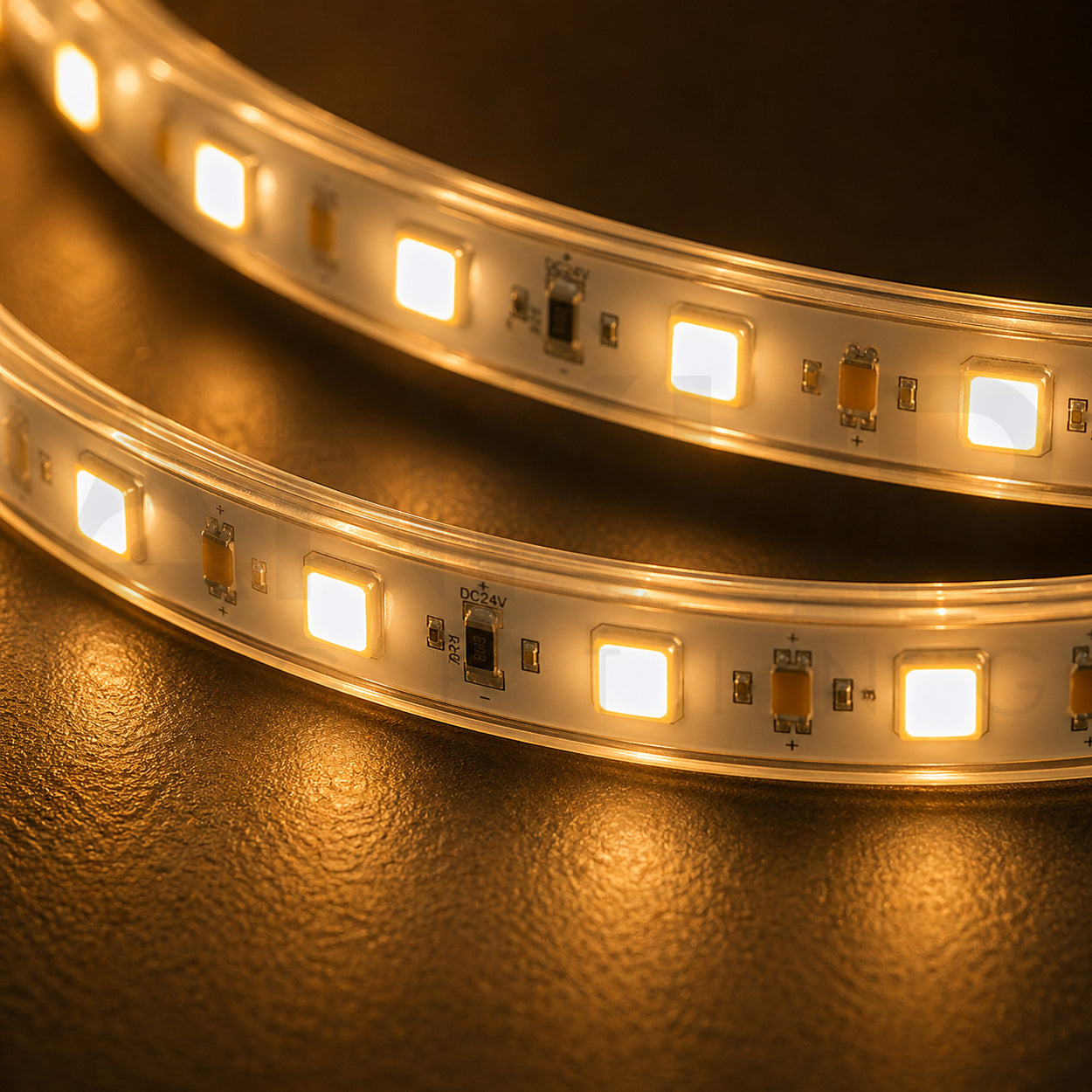 ANKUR IP65 WATERPROOF WARM WHITE LED STRIP LIGHT FOR INDOOR & OUTDOOR USE - 45 METER/6W/3000K