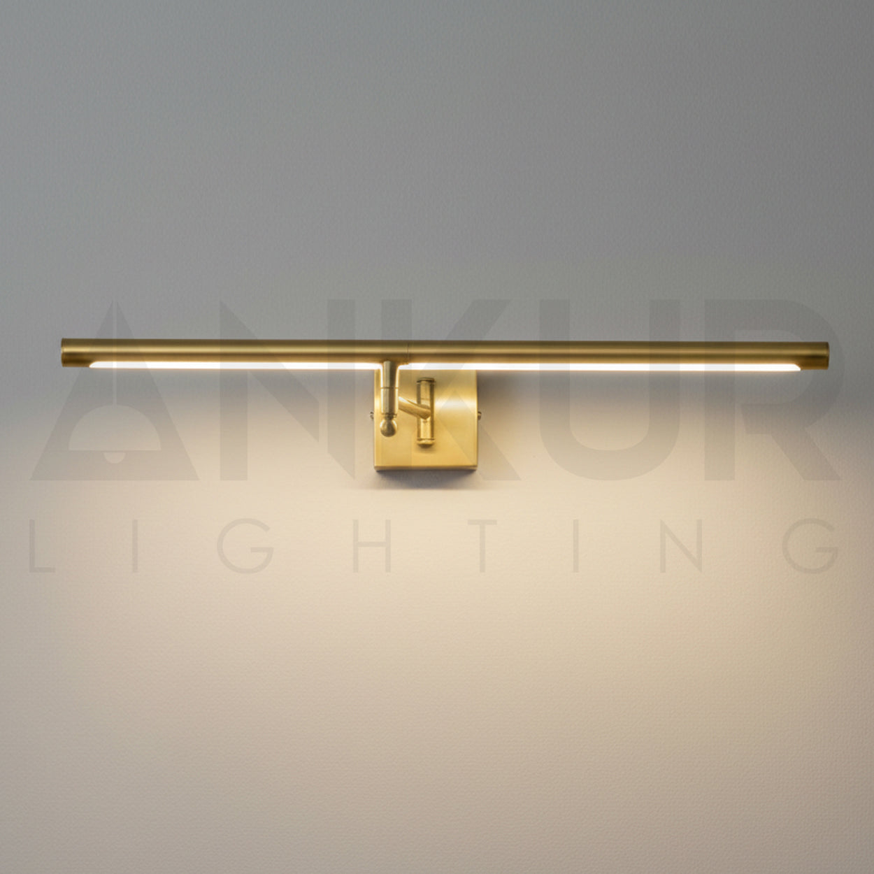 ANKUR MATTONI BRUSHED BRASS MODERN LED WALL LIGHT