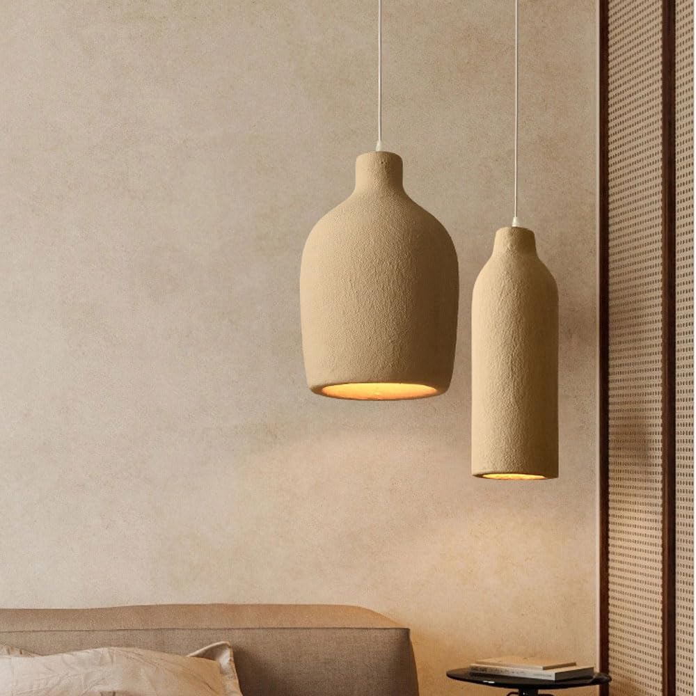 ANKUR LUNA RESIN PENDANT LIGHT FOR BEDROOM AND LIVING ROOM MODERN STYLE HANGING LIGHT