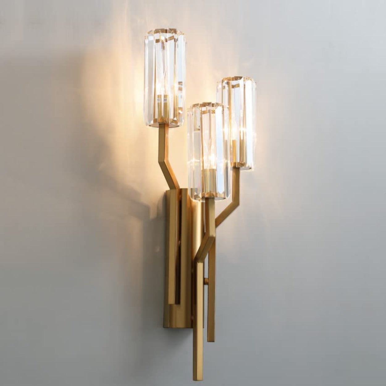 ANKUR CITRA 3 LIGHT LONG CONTEMPORARY WALL LIGHT