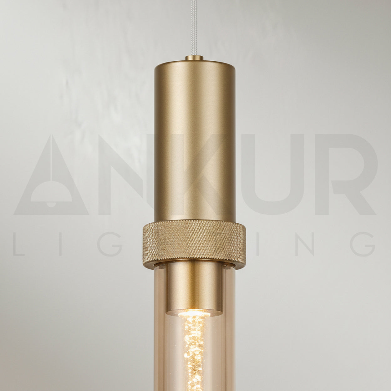 ANKUR FLUX 7W GOLD FINISH LED HANGING LIGHT