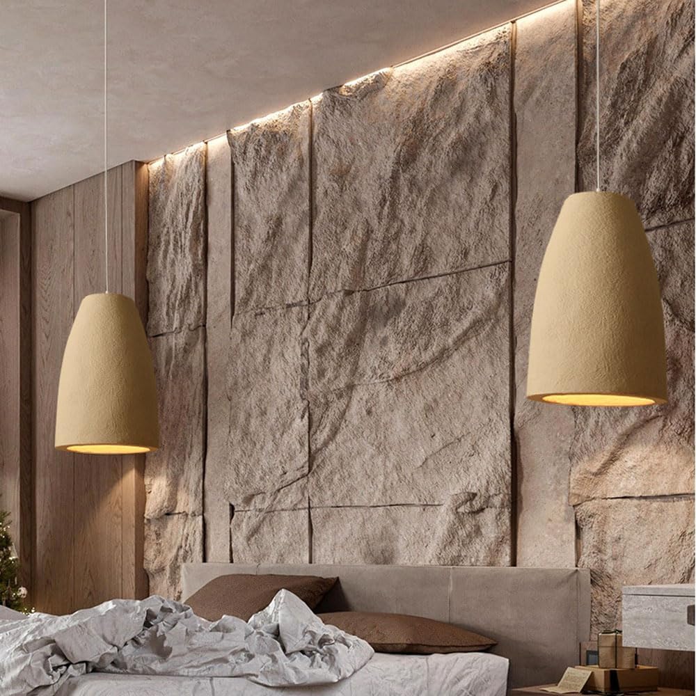 ANKUR LUNA RESIN PENDANT LIGHT FOR BEDROOM AND LIVING ROOM MODERN STYLE HANGING LIGHT