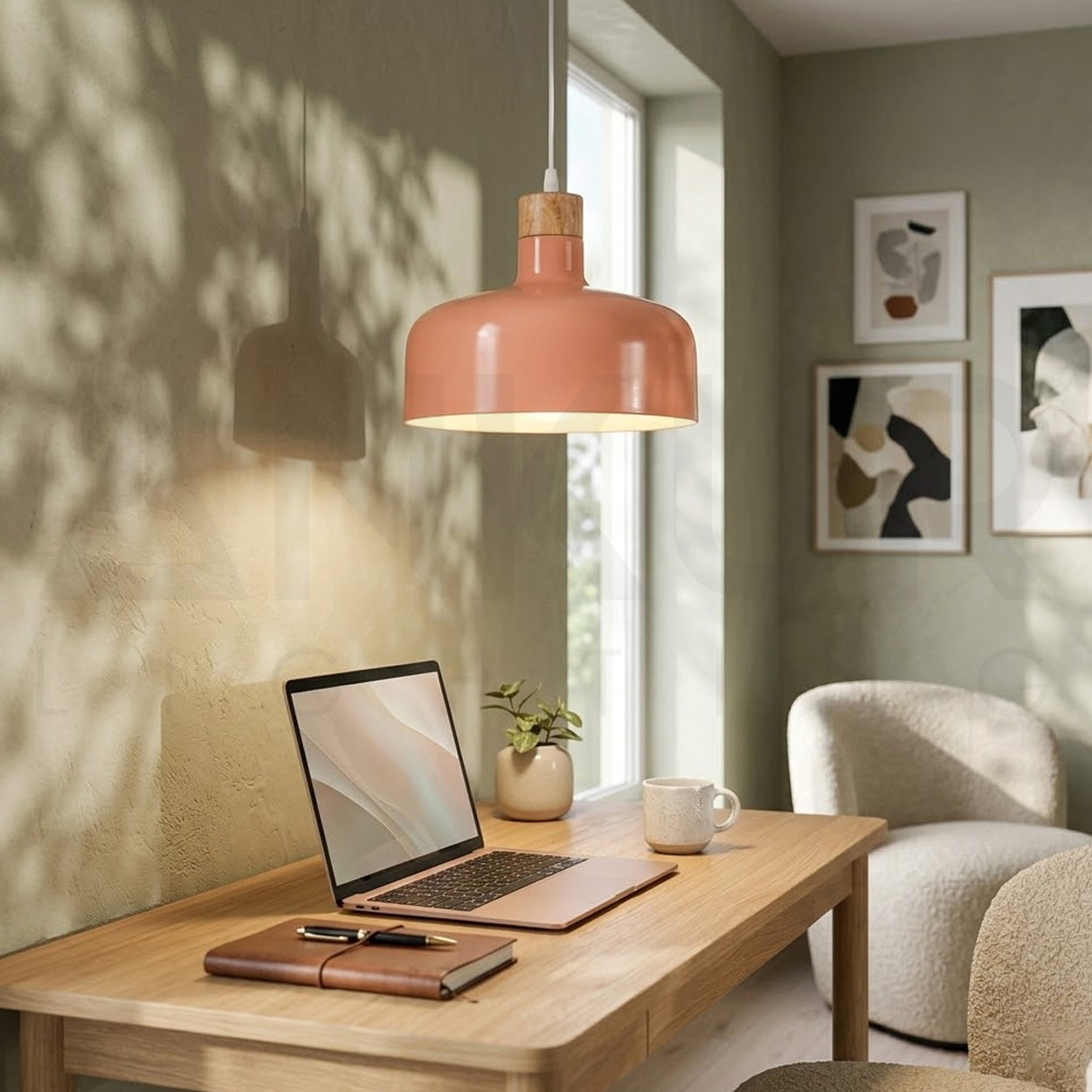 ANKUR ACACIA RVR NORDIC STYLE MILD STEEL PENDANT LIGHT