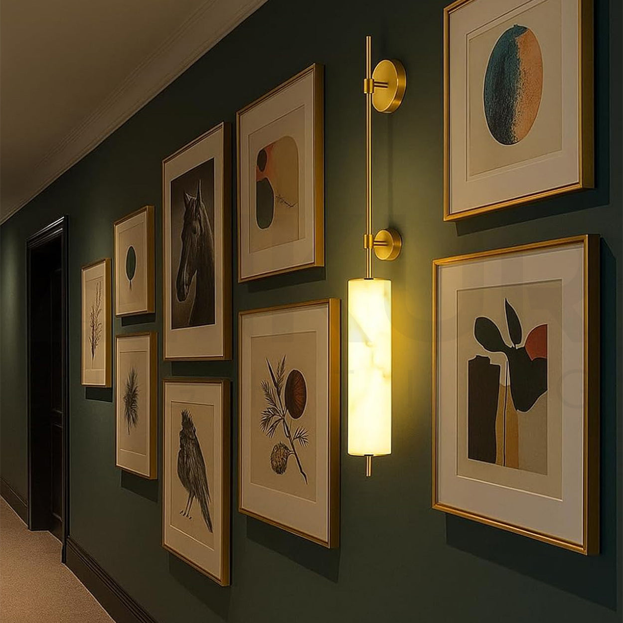 ANKUR RIVET MODERN STYLISH METAL FINISH WALL LIGHT FOR HOME LIGHTING