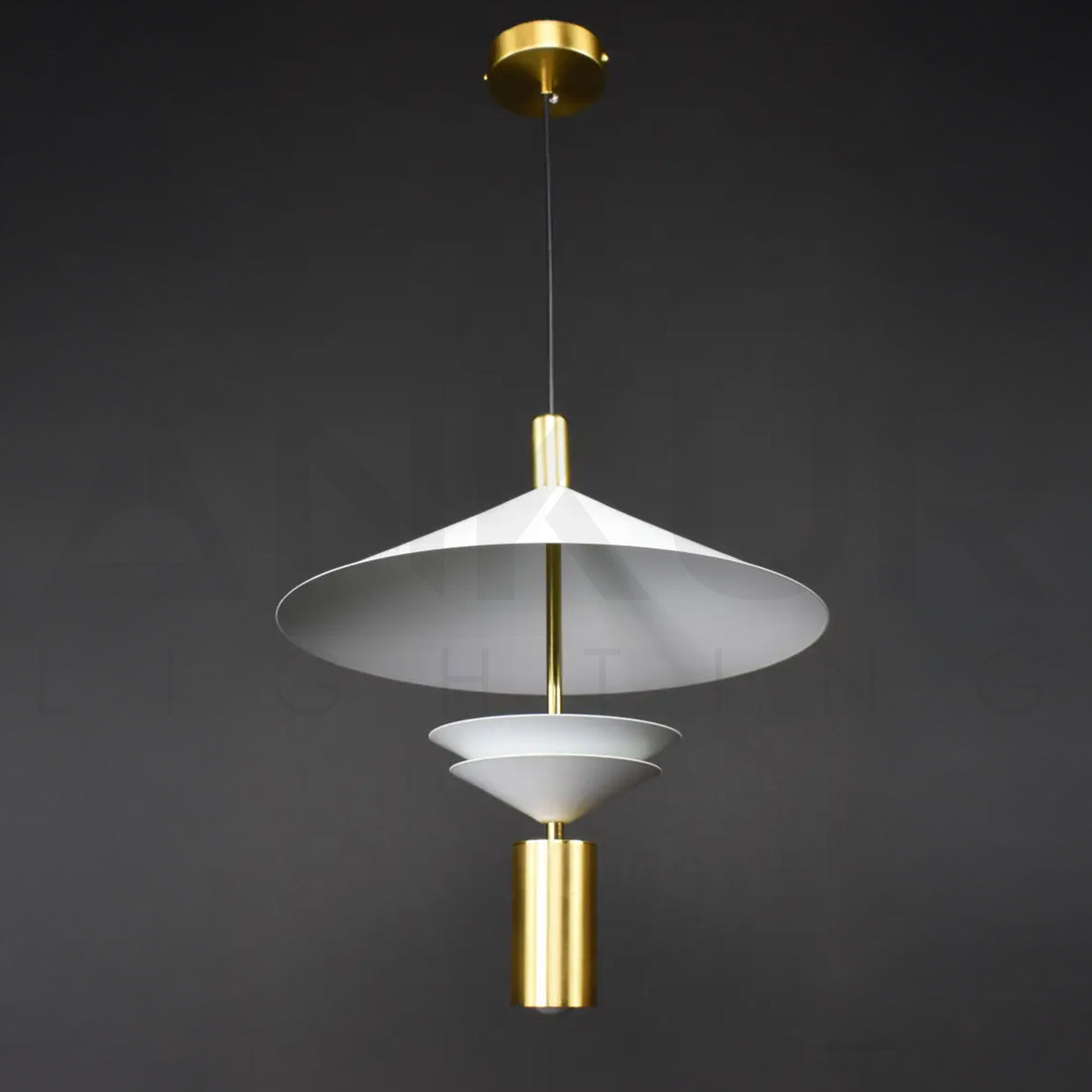 ANKUR VESPER NORDIC CREATIVE HAT SHAPED PENDANT LIGHT FOR KITCHEN AND DINNING AREA HANGING LIGHT