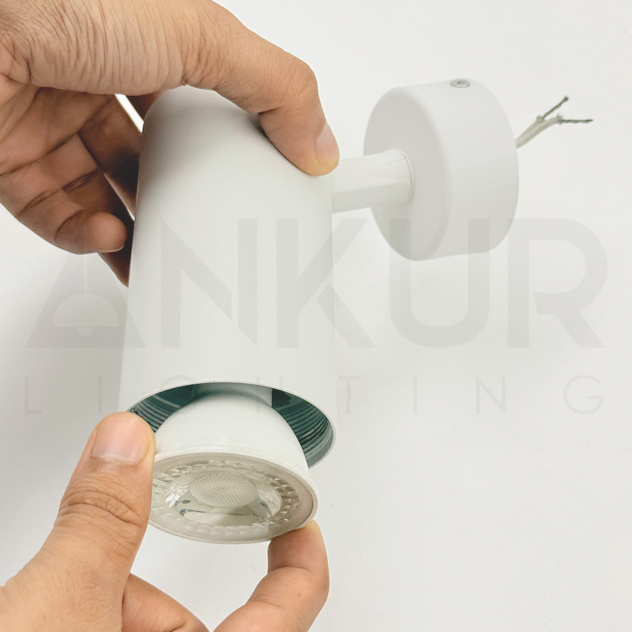 ANKUR LEXX CRAWL WALL MOUNTED WITHOUT LAMP GU10 SPOT LIGHT