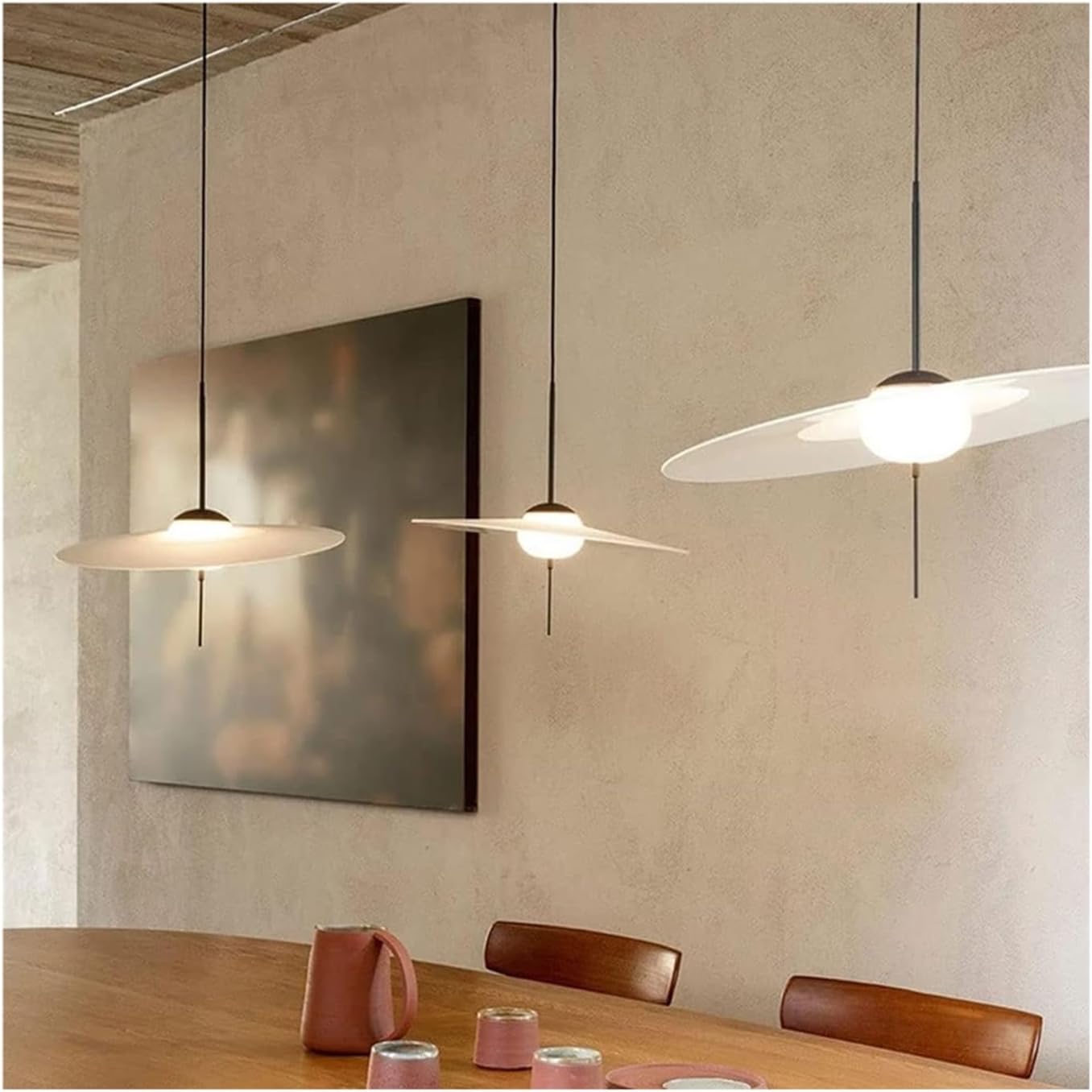 ANKUR SOLARA LED HANGING LIGHT MID CENTURY MODERN PENDANT LIGHT
