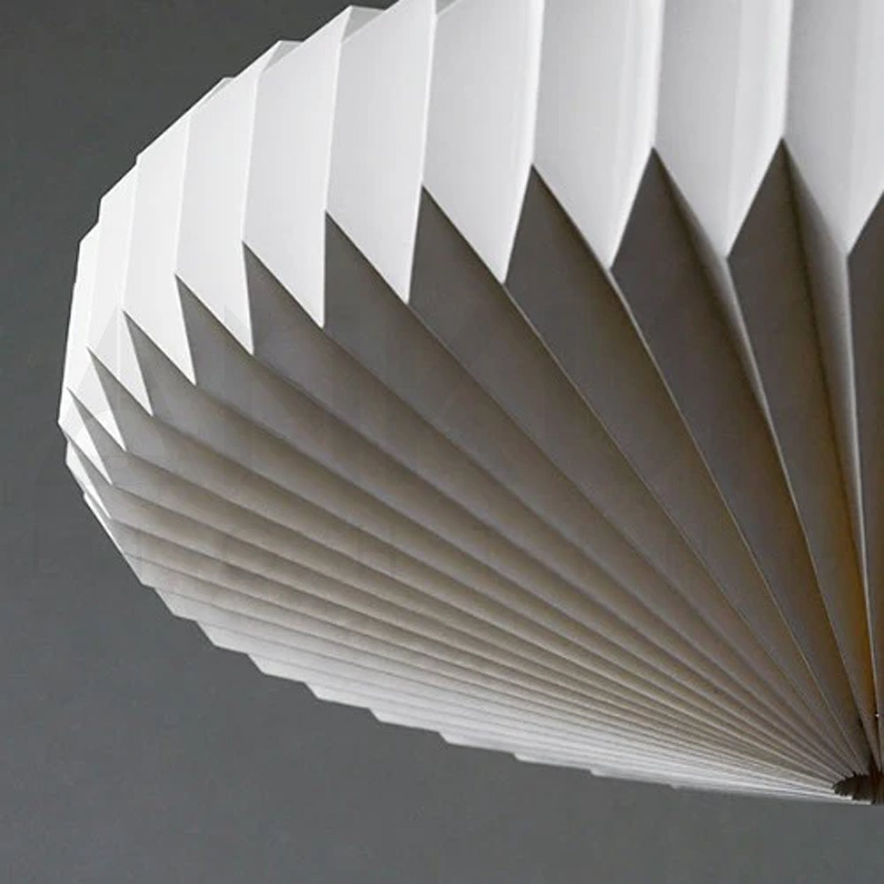 ANKUR COMET ORIGAMI PENDANT LIGHT- PAPER HANDPLEATING HANGING LIGHT