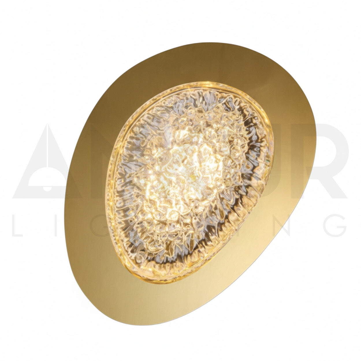 ANKUR GECKO BRUSHED BRASS MODERN WALL LIGHT