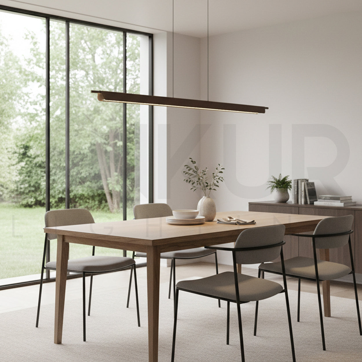 ANKUR VINCENZA 3CCT LED DIMMABLE WITH ADJUSTABLE LIFT FUNCTION HANGING LIGHT